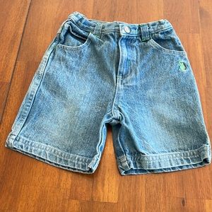 U.S. Polo Assn. 24 month denim jean shorts kids